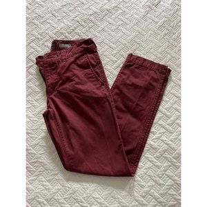 Men’s Aeropostale Burgundy Pants